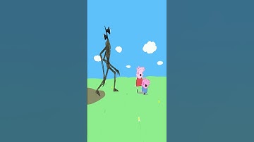 Peppa Pig meeting with Siren Head, but...