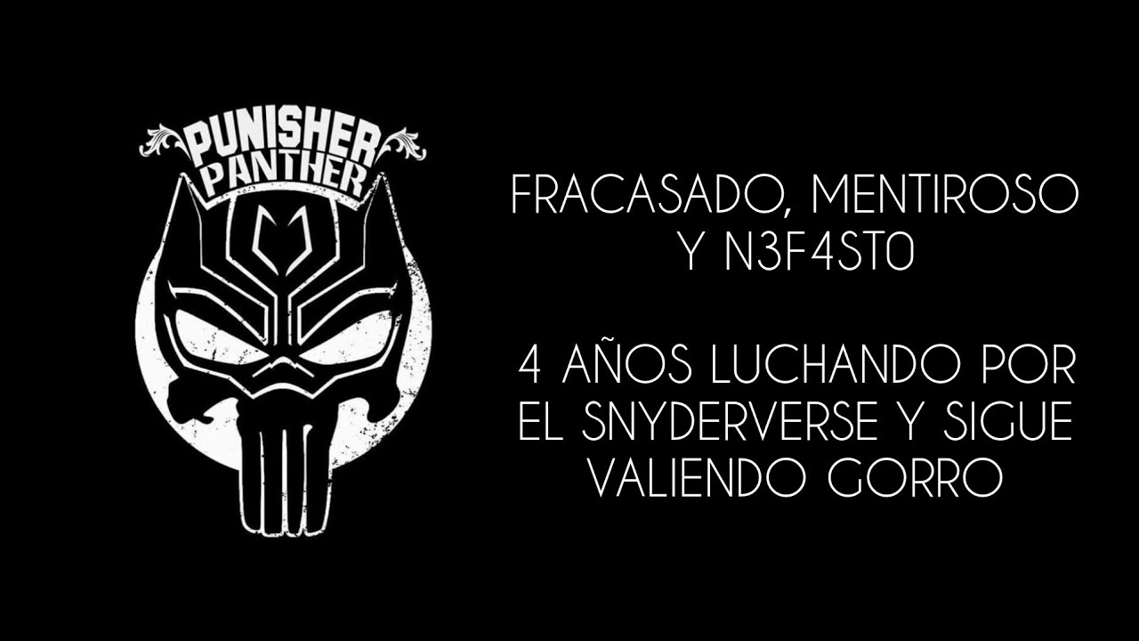 Destrozando a Punisher Panther. La peor figura pública del mundo Geek.