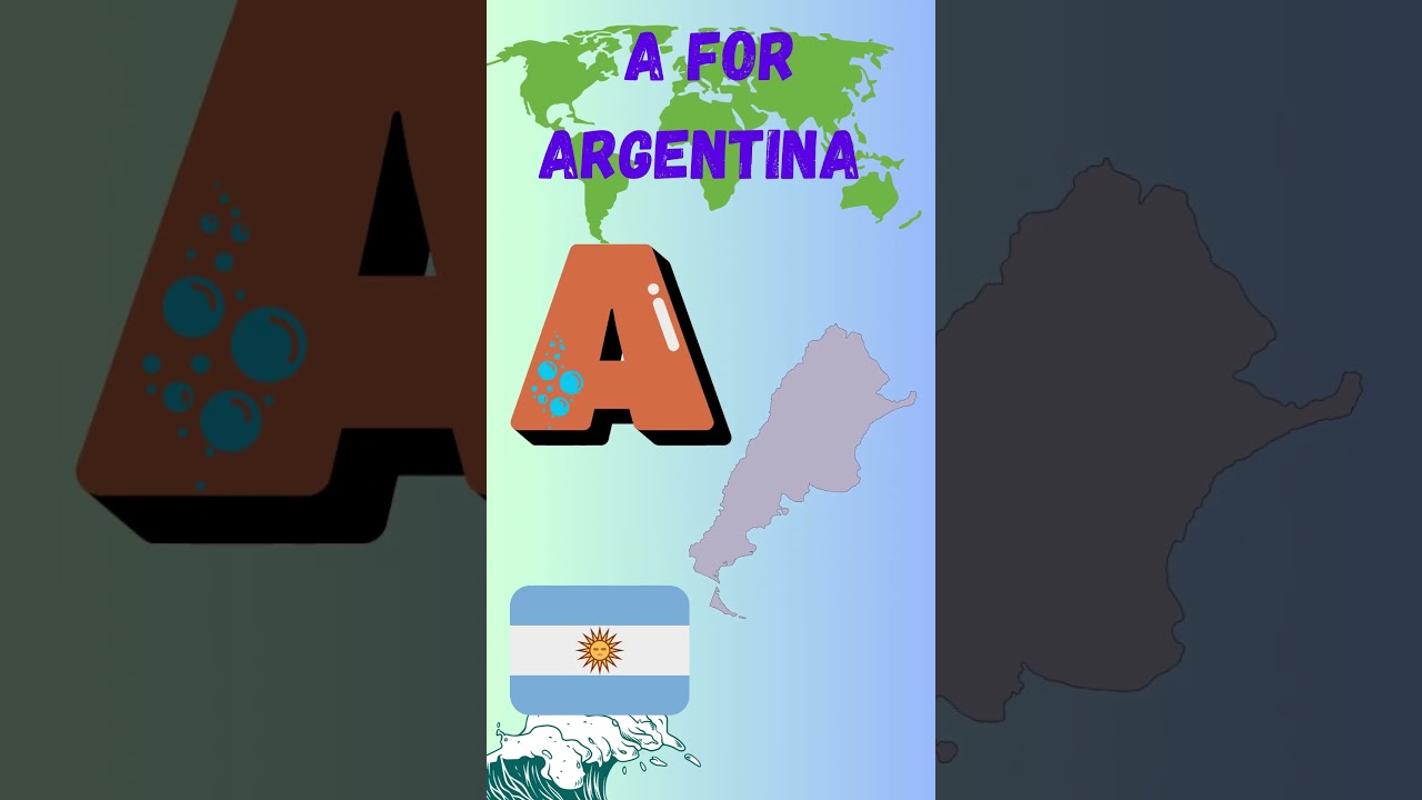 A FOR ARGENTINA #alphabet