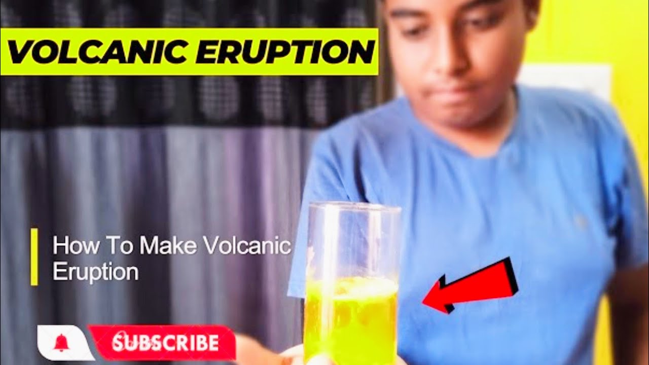 How To Make Volcanic Eruption At Home How To Make Volcanic Eruption