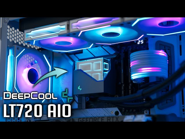 DeepCool LT720 White 360 mm AIO Review - Installation