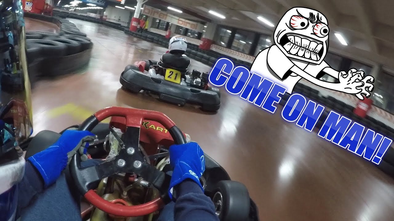 Mokart Cinisello - Free Practice with Traffic! [Birel ART Kart Honda GX 200cc Engine]