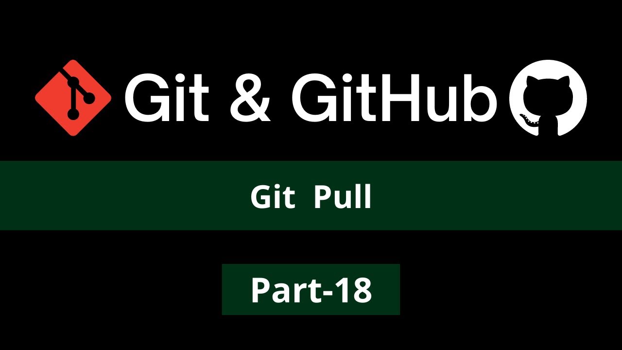 git pull -git & github tutorial - YouTube