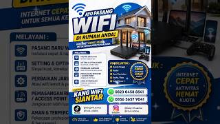 Ayo Pasang Wifi di Rumah Anda #KangWifiSiantar #WifiSiantar#InternetSiantar #PasangWifiSiantar