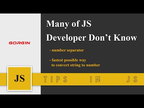 two features of javascript that most of developer don't know!