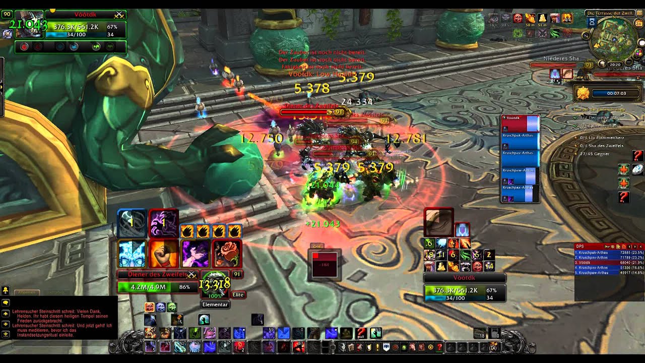 Challenge Mode Gold Multiboxing  The Temple of the Jade Serpent   BLOODLUST @ Blackmoore