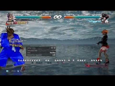 Lars f,b+2,1 14 Frame Launcher 11 Hits 67 Damage Season 4.20 TEKKEN™7_20210711082310