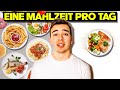 7 Tage nur 1 Mahlzeit pro Tag & DAS passiert | Selbstexperiment