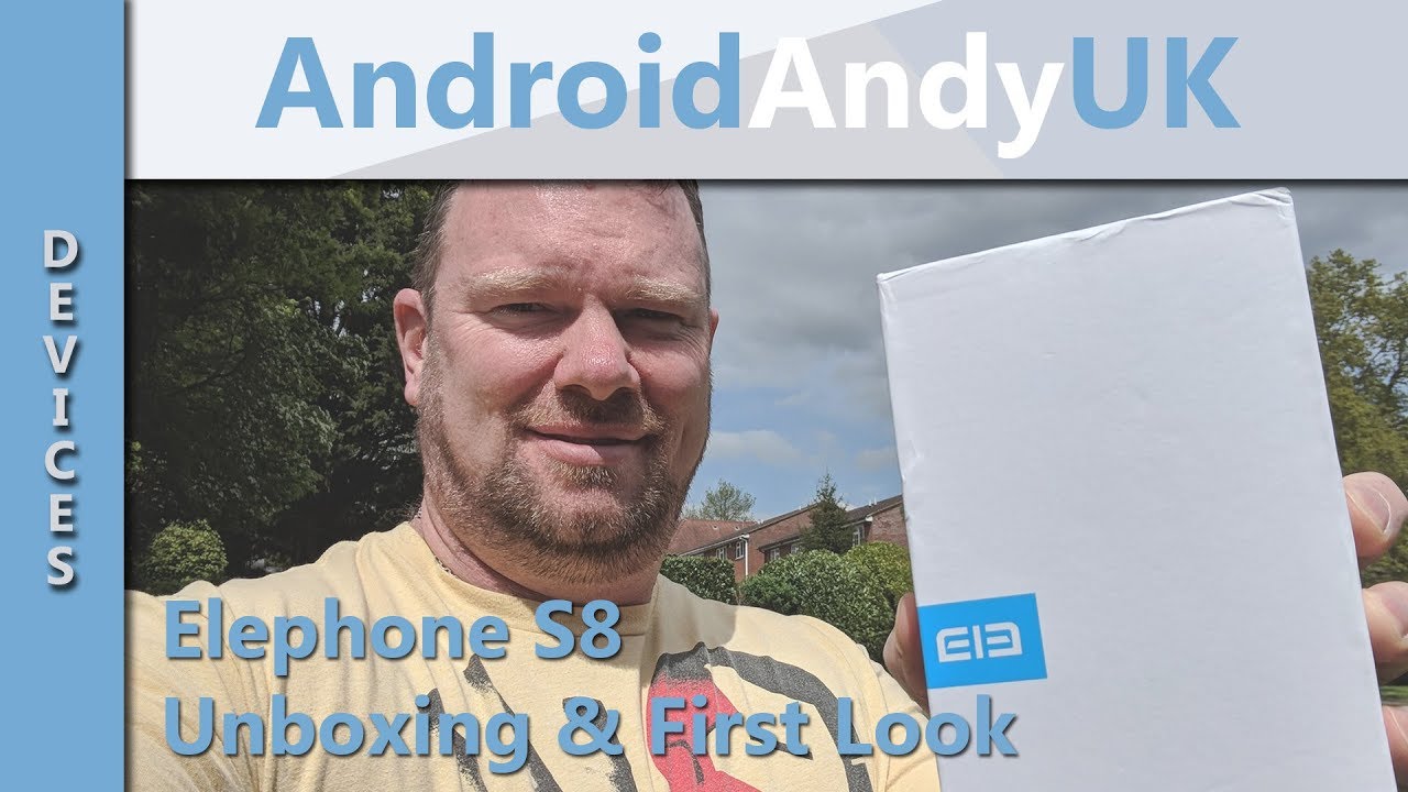 Elephone S8 (Edge to Edge Screen) Unboxing and First Look