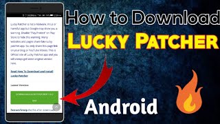 How to Download Lucky patcher 🔥 screenshot 4
