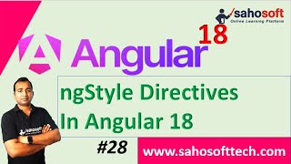 ngStyle Directives in Angular 18 | Directives in Angular | Angular 18 Tutorials in Hindi