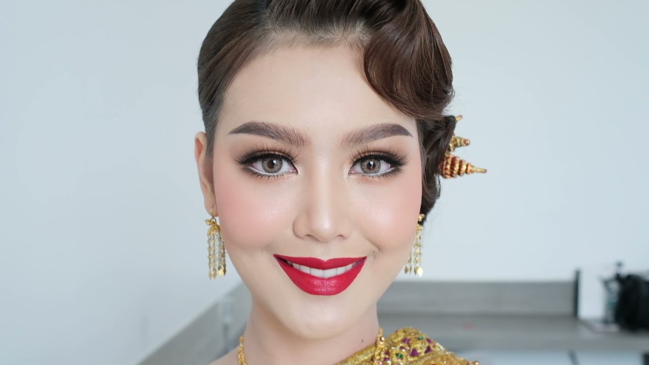 แต่งหน้าเจ้าสาว ชุดไทย
