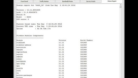 Download A Support File From Your Firebox Using The Firebox System Manager