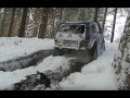 Snow Off road 4x4 Deep Snow Off road Compilation