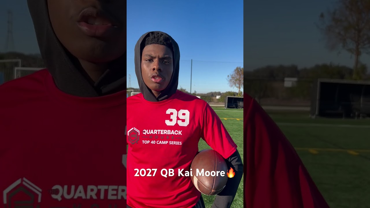 2027 QB Kai Moore (Miami Norland)  speaks on takeaways from the Top 40 QB Camp Series ‼️🔥🔥🔥