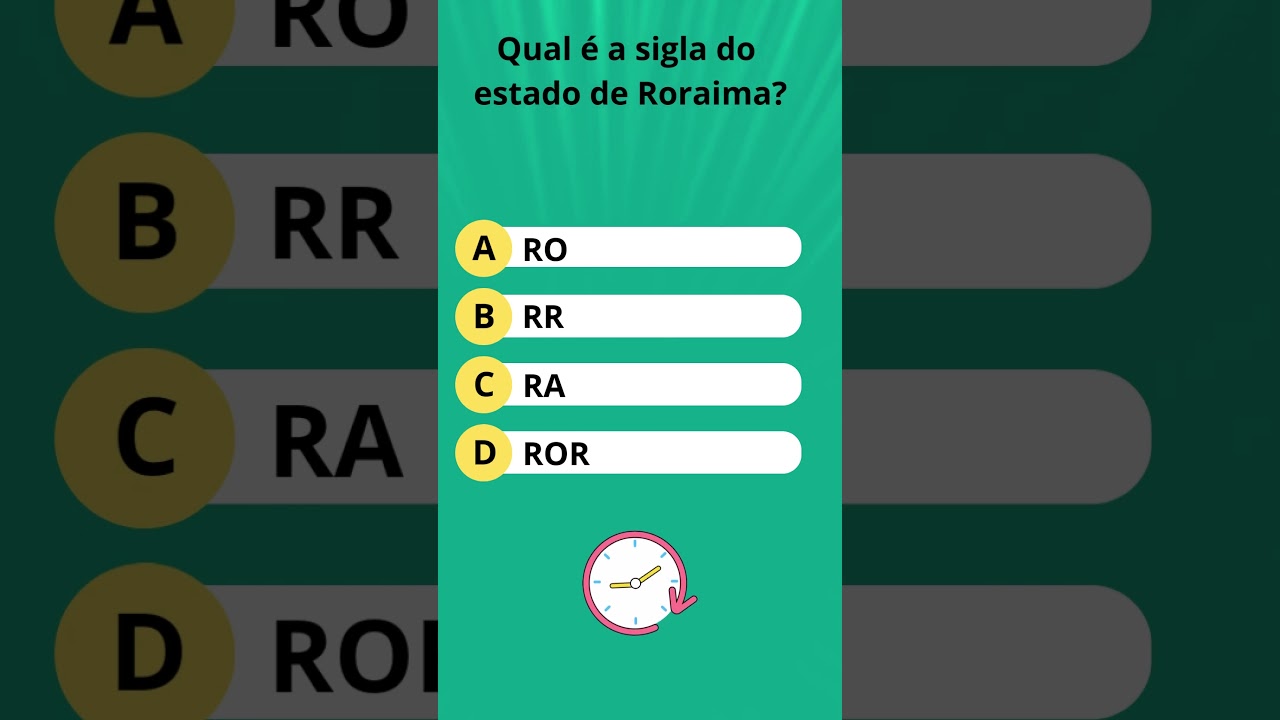 QUIZ DE CONHECIMENTOS GERAIS SOBRE A REGIÃO NORDESTE! #quiz #quizz #en