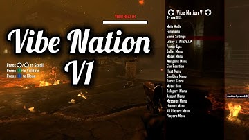 BO2 | TU18/1.19 | Vibe Nation v1 | Zombies | GSC Mod Menu | (CFW/RGH/JTAG) [+Download]