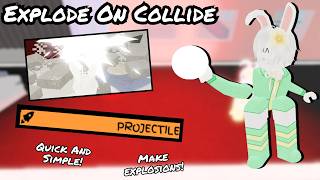 Famous How To Make Projectile Node Explode On Collision In JJS Skill Builder Net Worth