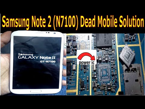 Samsung note 2 dead | samsung galaxy note 2 dead | samsung note 2 dead solution|samsung note ii dead