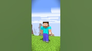 HELP Herobrine MLG Water Bucket Clutch (Bones-Image Dragons) #shorts #herobrine #minecraft #bones