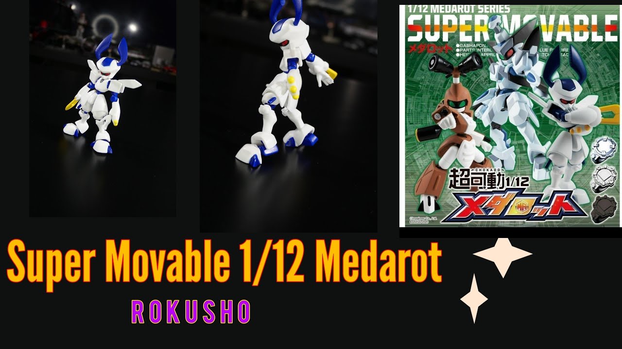Super Movable 1/12 Medarot Rokusho - YouTube