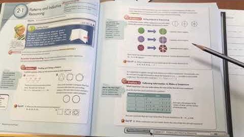 2-1 Patterns and Inductive Reasoning
