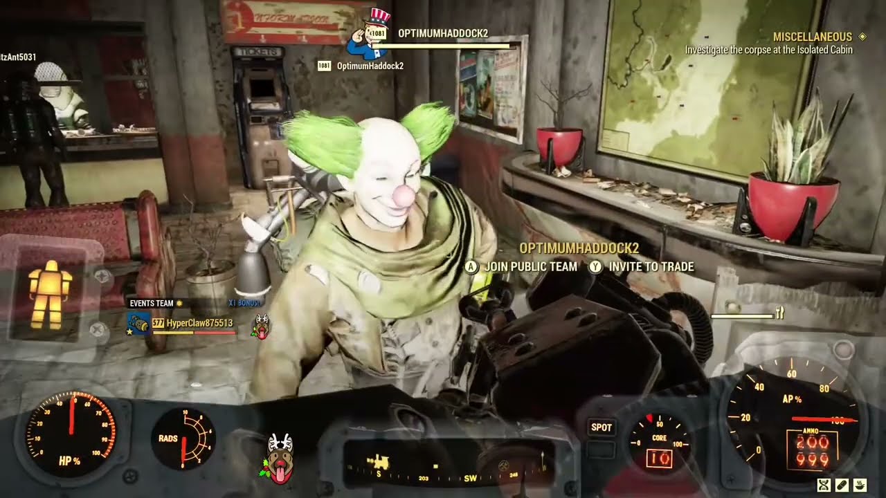 Fallout 76 High Level Players, Events, and 1000 LvL Players.