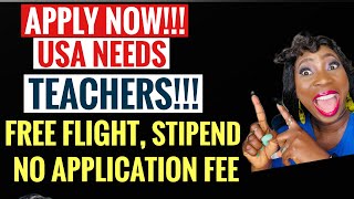 Usa Free Visa For All Foreign Teachers 14 Days Visa For Non-Eu Citizens Move With Your Family