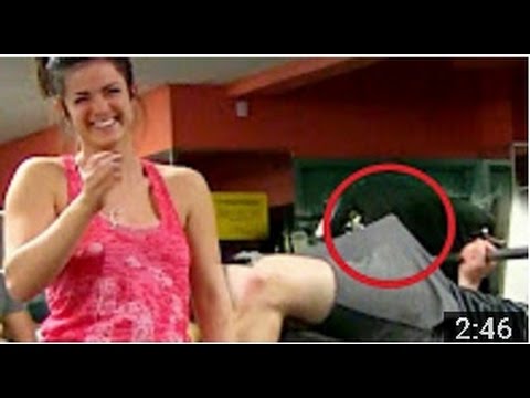 პრანკი სატრენაჯორო დარბაზში(Boner in the Gym Prank!)