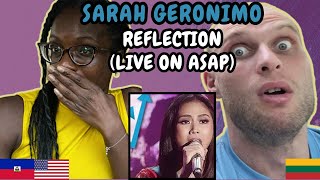 REACTION TO Sarah Geronimo - Reflection (Live on ASAP) | FIRST TIME HEARING