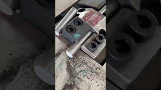 Satisfying Metal Bar Shearing in Action | Powerful Steel Cutting Tool at Work