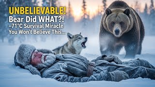 A Tiny Wolf Pup Refused To Leave An Unconscious Hunter Then A Bear Did The Unthinkable