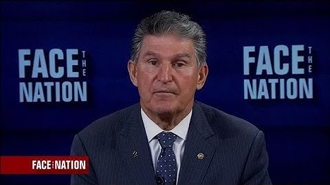 Full interview: Joe Manchin, May 7