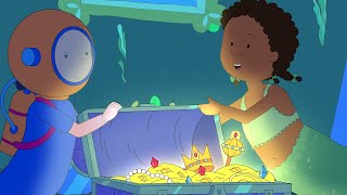 Caillou Ve Son Hazine Çocuklar Için Çizgi Filmler Caillou Türkçe