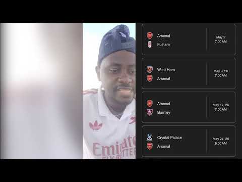 Congratulations To Arsenal 2025 2026 EPL Champions Kabla Injuries Kabla April Pressure 