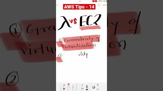 AWS Tips - 14 what are differences between AWS lambda and EC2 Part - 1