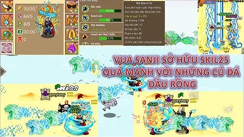 Hải Tặc Tí Hon : ĐẲNG CẤP SANJI SỞ HỮU SKIL ĐẦU RỒNG , QUÁ MẠNH VỚI NHỮNG CÚ ĐÁ RỒNG XANH MA QUÁI !!