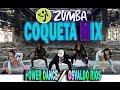 coqueta v/s shaky shaky mix zumba