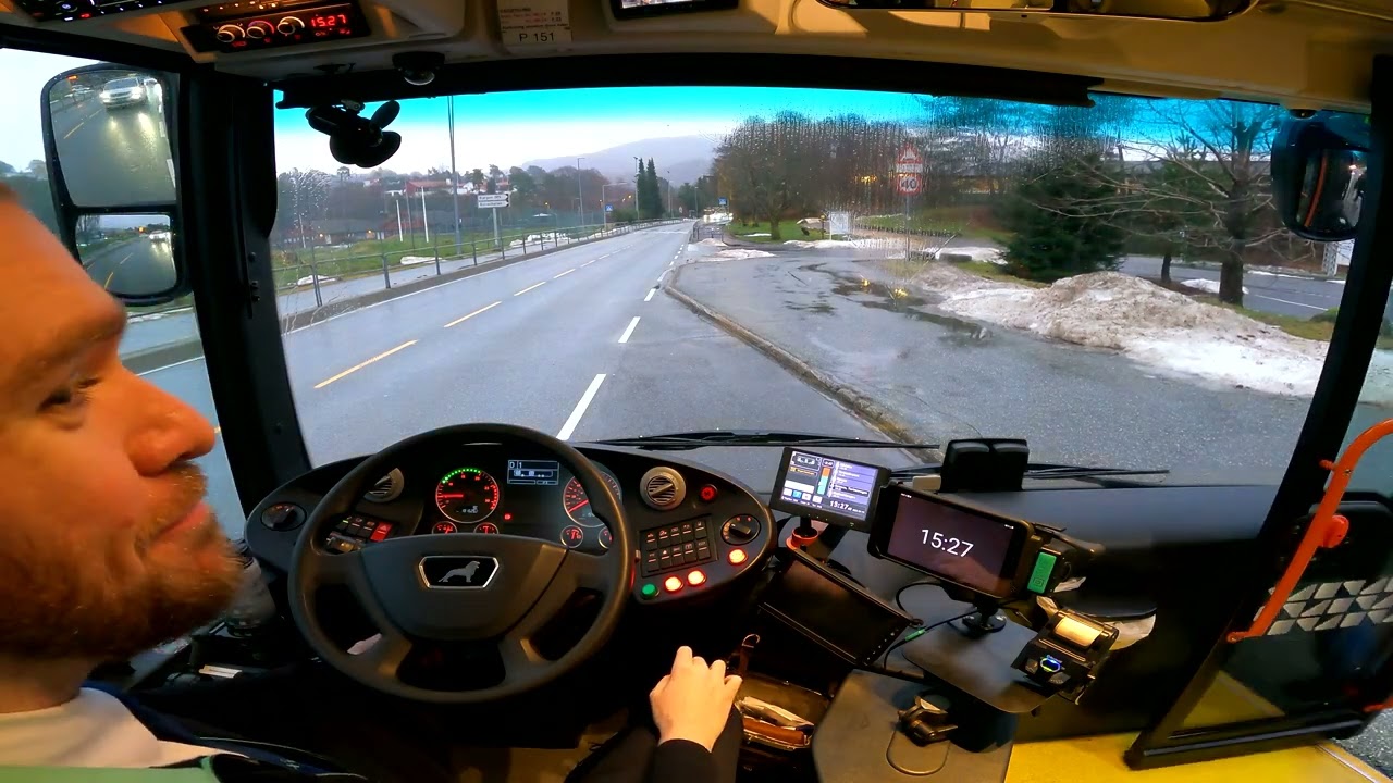 [Onboard] 15 Meter On Route 39 To Bergen City!