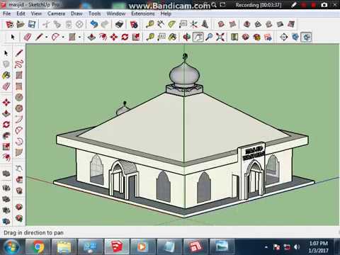 tutorial sketchup untuk  pemula  cara ekspor gambar  di  