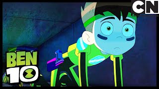 Мультфильм Diamondhead Uses His Brain at Laser Tag  Ben 10 Cartoon Network