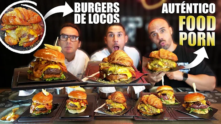 Probando BURGERS GOURMET y entrantes BESTIALES en ...