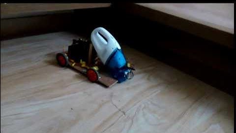 Home cleaning robot using Arduino, IR sensors & ultasonic sensors