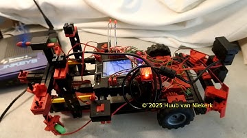 fischertechnik TXT controller - Discovery 241: RobotPro interface test, Python test (free version)