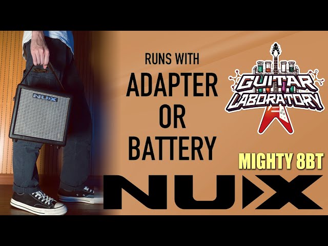 Портативный гитарный комбоусилитель NUX Mighty 8BT