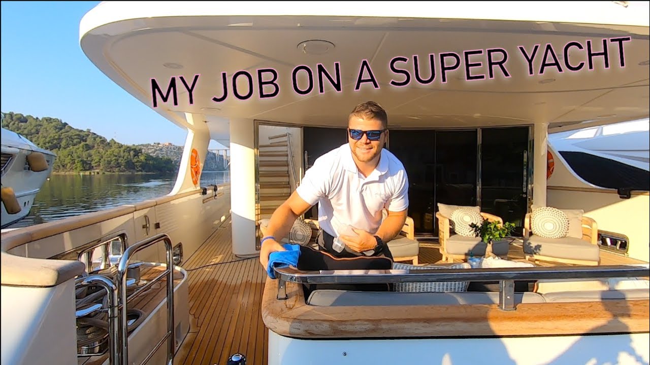 Download MORNING ROUTINE FOR A DECKHAND ON A LUXURY SUPER YACHT (Captain's Vlog 167)