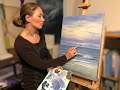 Speed Painting - Seascape in Oil by Eva Volf - Morning Hope