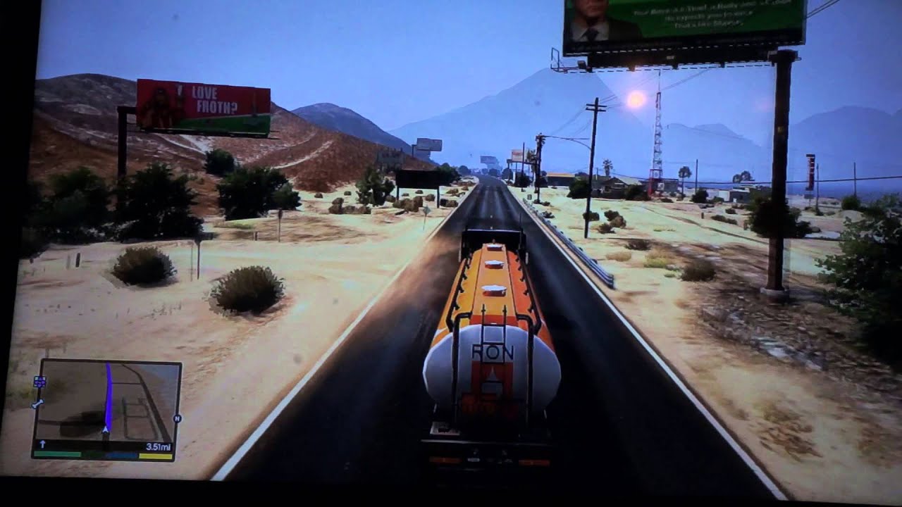 gta 5 truck and trailer - YouTube
