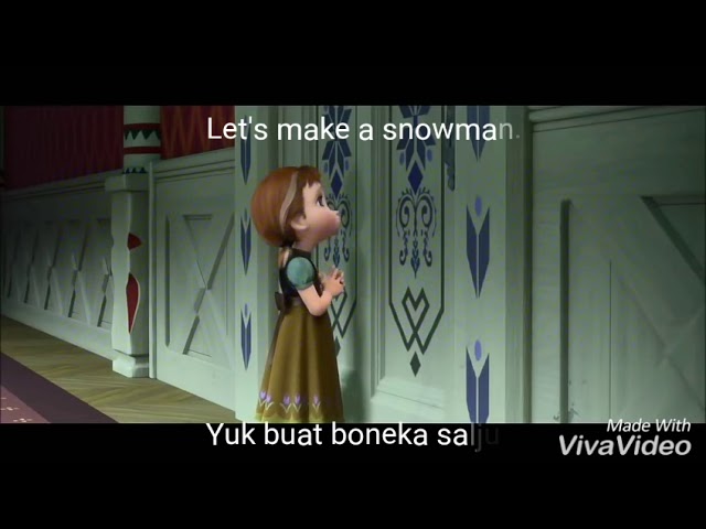 Yuk Buat Boneka Salju (Indonesian+English) Frozen class=