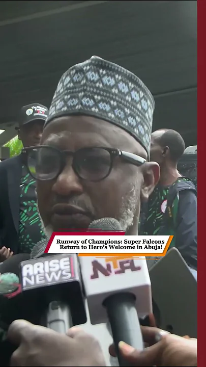 Runway of Champions: Super Falcons Return to Hero’s Welcome in Abuja!